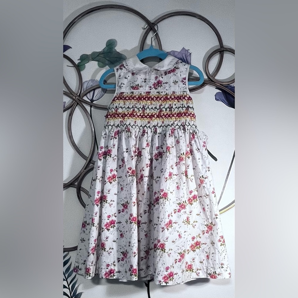 Charming Floral Kids Dress